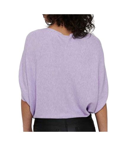Pull Mauve manches 3/4 Femme JDY New Behave