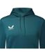 Womens/ladies Kangaroo Pocket Pullover Hoodie Botanical Garden Castore-2