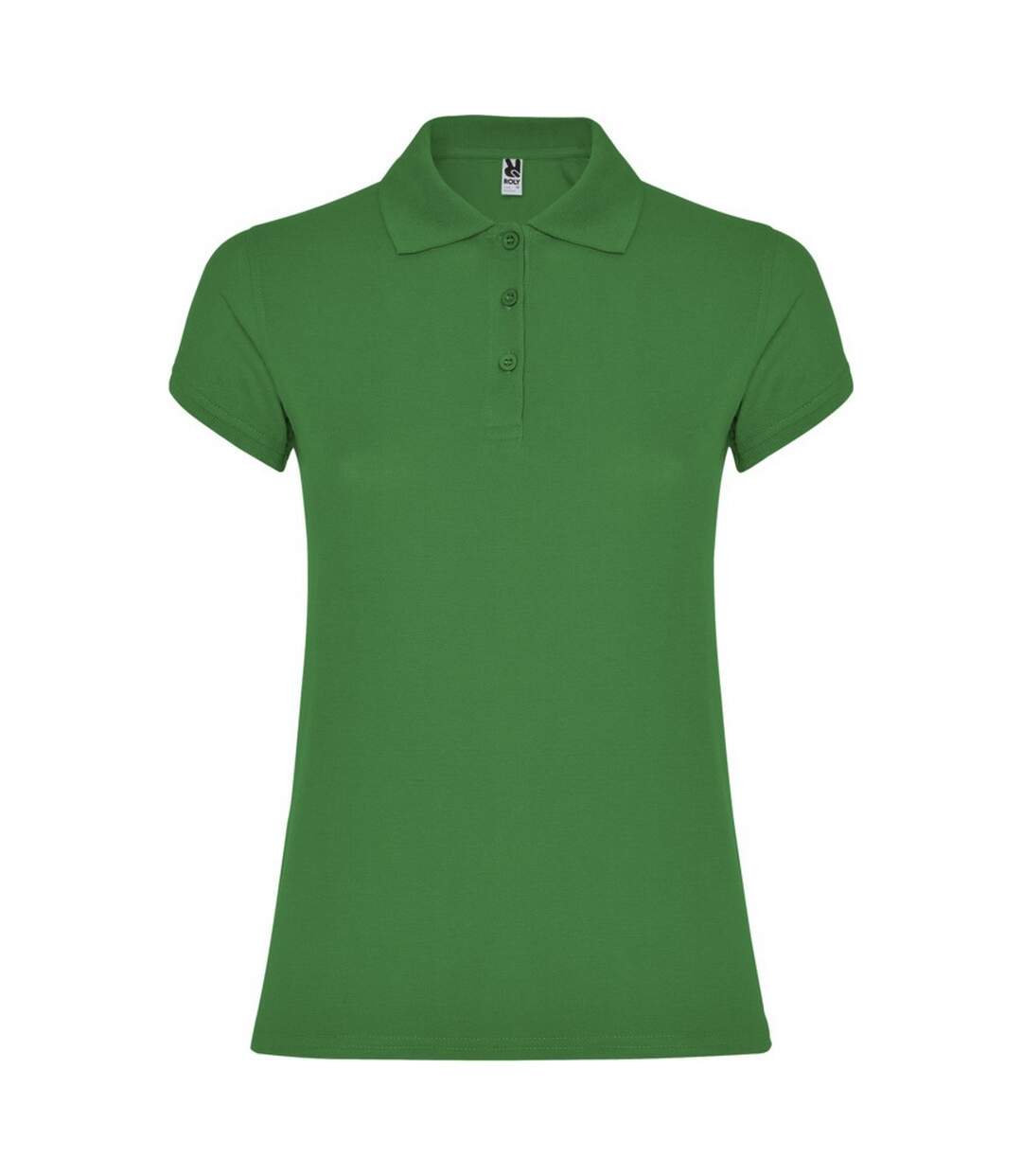 Polo star femme vert tropical Roly