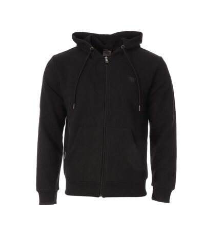 Sweat zippée noir homme redskins loyal - xxl