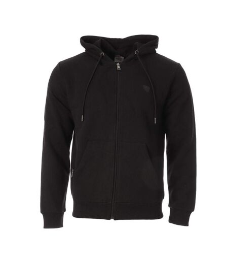 Sweat zippée noir homme redskins loyal - xxl