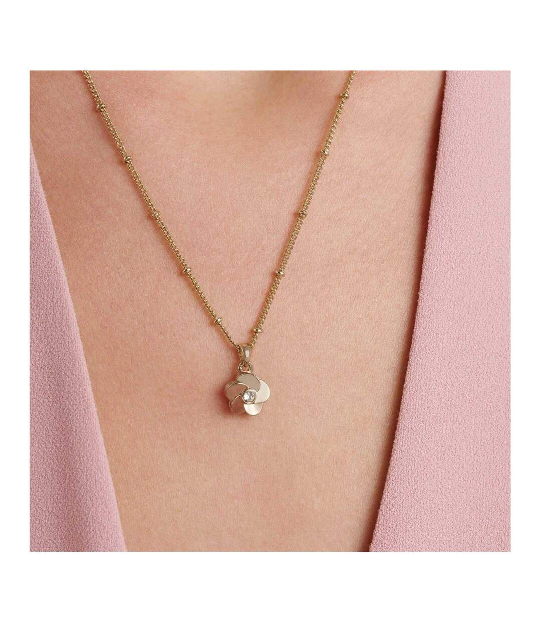 Womens/ladies Parnela Necklace One Size Gold Ted Baker-2