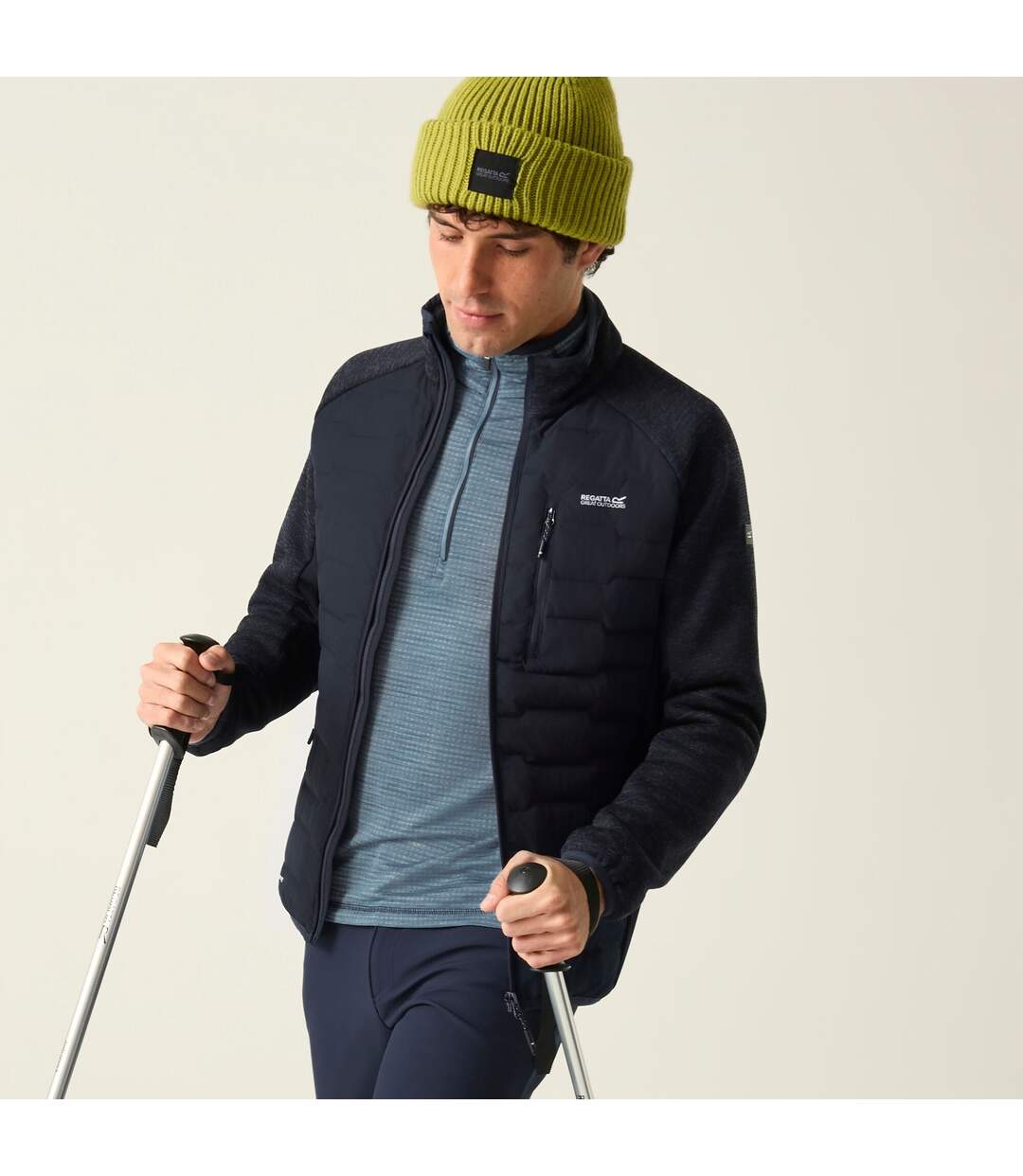 Mens Cyrus Hybrid Jacket Navy Dusk Regatta-4