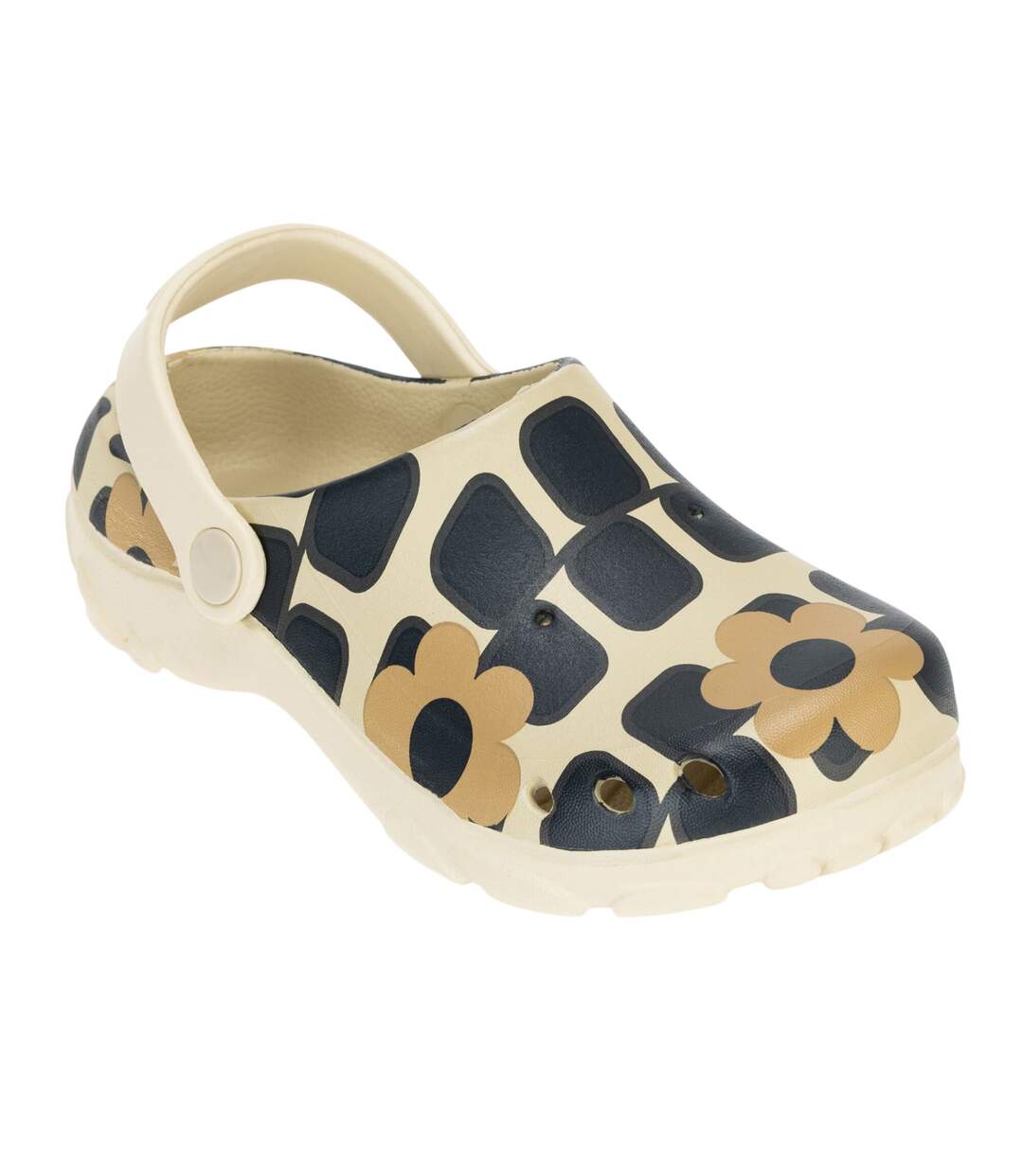 Sabots Motif/style Fleur Géante Orla Kiely Enfant Monochrome Regatta-1