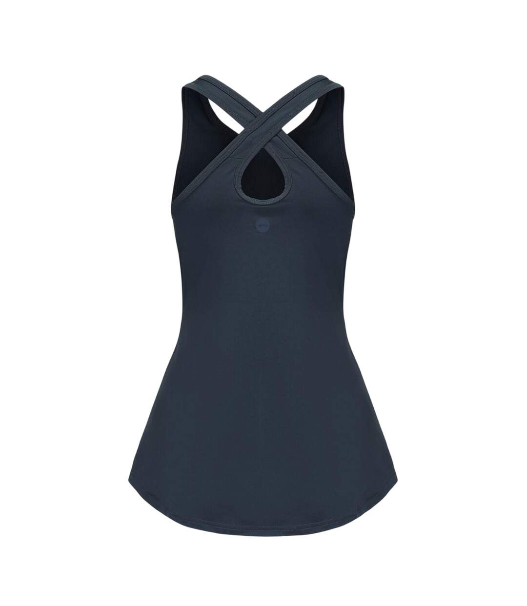 Womens/ladies Sleeveless Vest Top Midnight Navy Slazenger-2