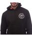 Mens Macksony Graphic Hoodie Black Duck And Cover-4