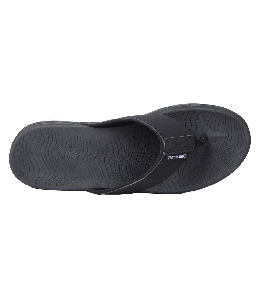 Tongs fader homme noir Animal-2