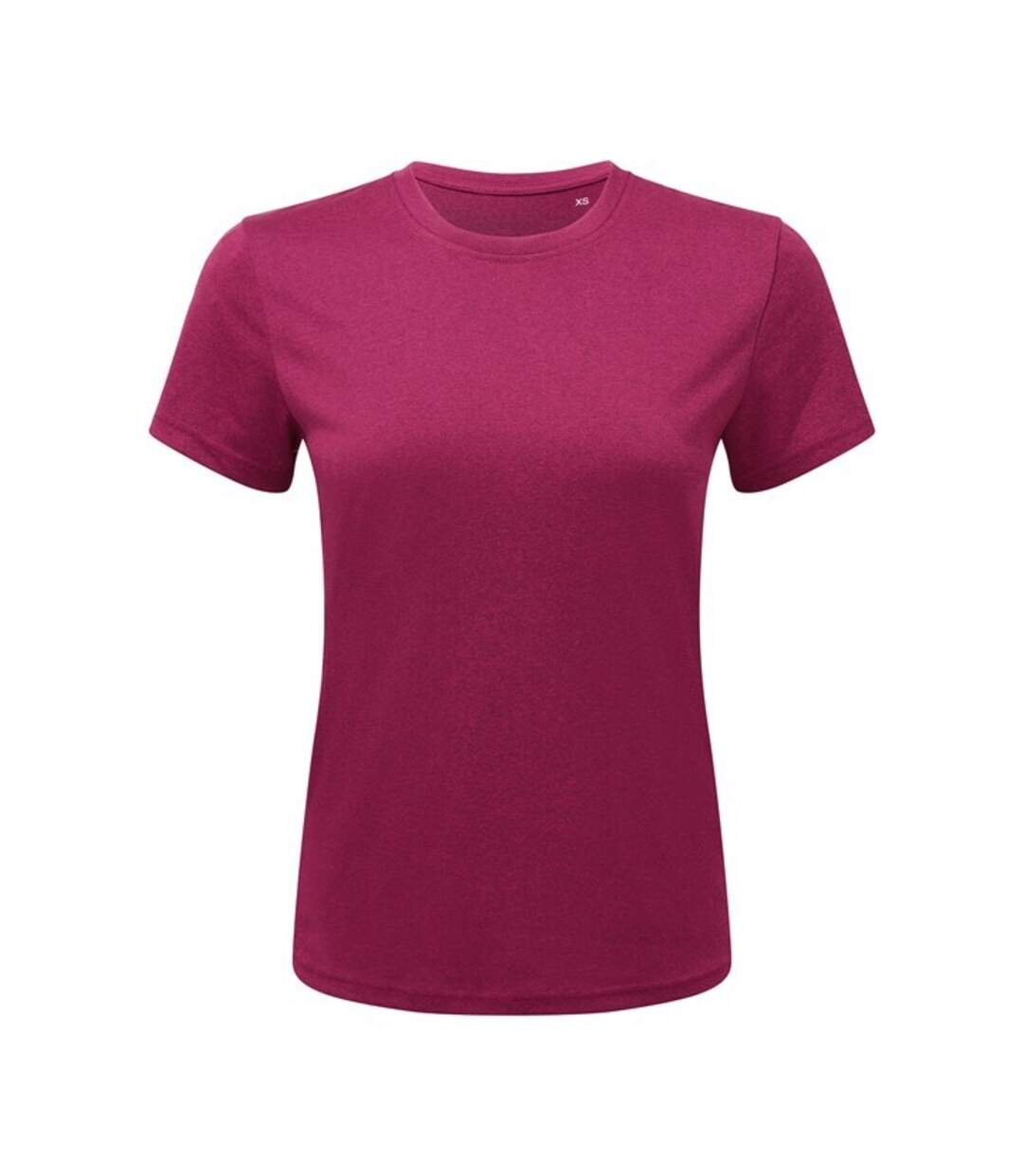 Tri Dri Womens/Ladies Performance Short Sleeve T-Shirt (Raspberry/Black Melange)