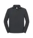 Sweat Uni À Col Montant Zippé Iconic Premium Homme Anthracite Fruit Of The Loom-2