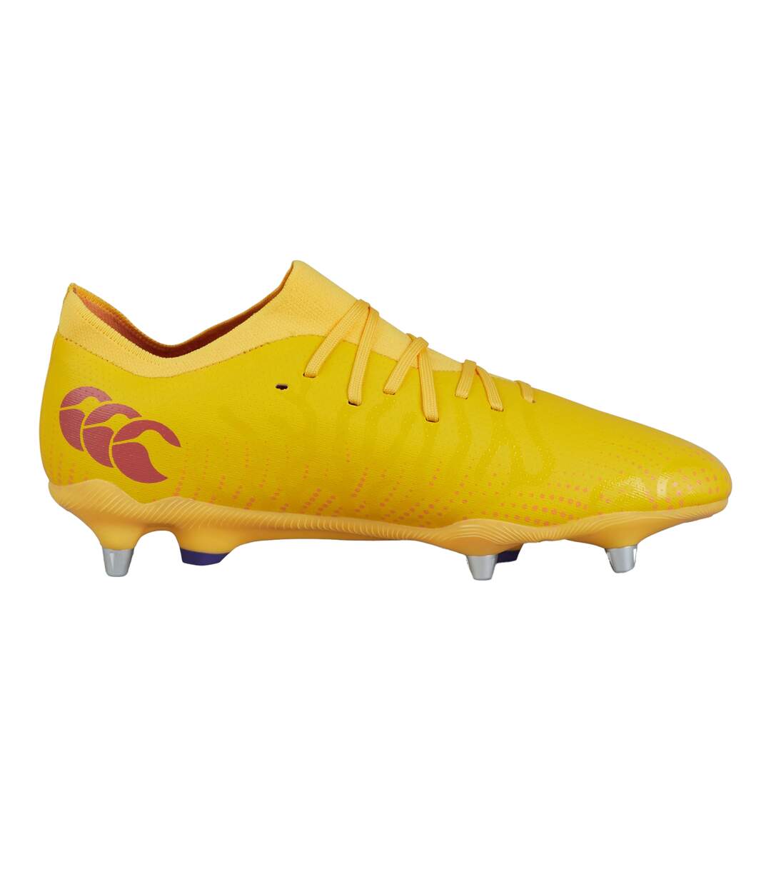 Unisex Adult Speed Infinite Team Soft Ground Rugby Boots Mars Red Amber Yellow Orange Crush Canterbury-2