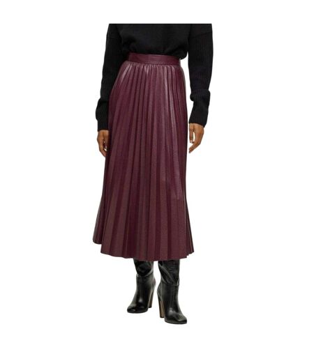 Jupe Mi-longue Veplika Femme Rouge Boss