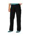 Pantalon droit noir homme dickies corduroy-1
