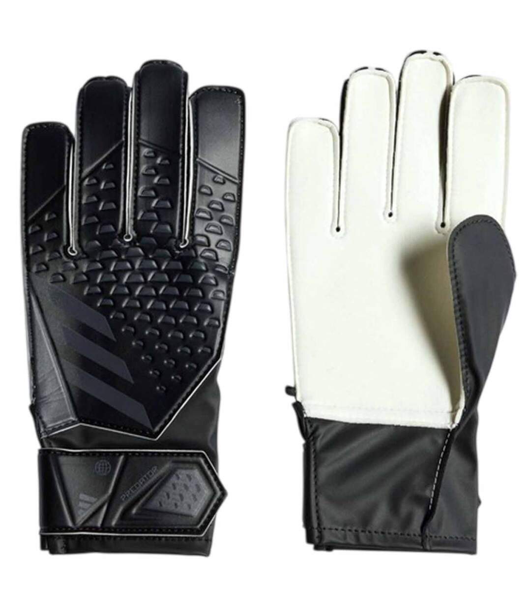 Gants De Gardien De But Predator Enfant Noir Blanc Adidas-3
