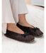 Isotoner Chaussons Ballerines femme semelle intérieure moelleuse et confortable-2