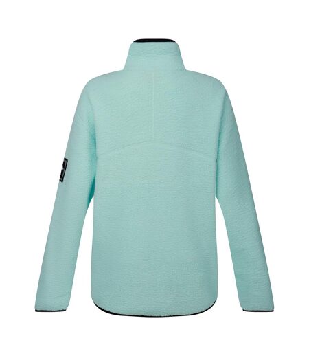 Haut Polaire À Col Montant Zippé Slide Out Femme Turquoise Pâle Dare 2B