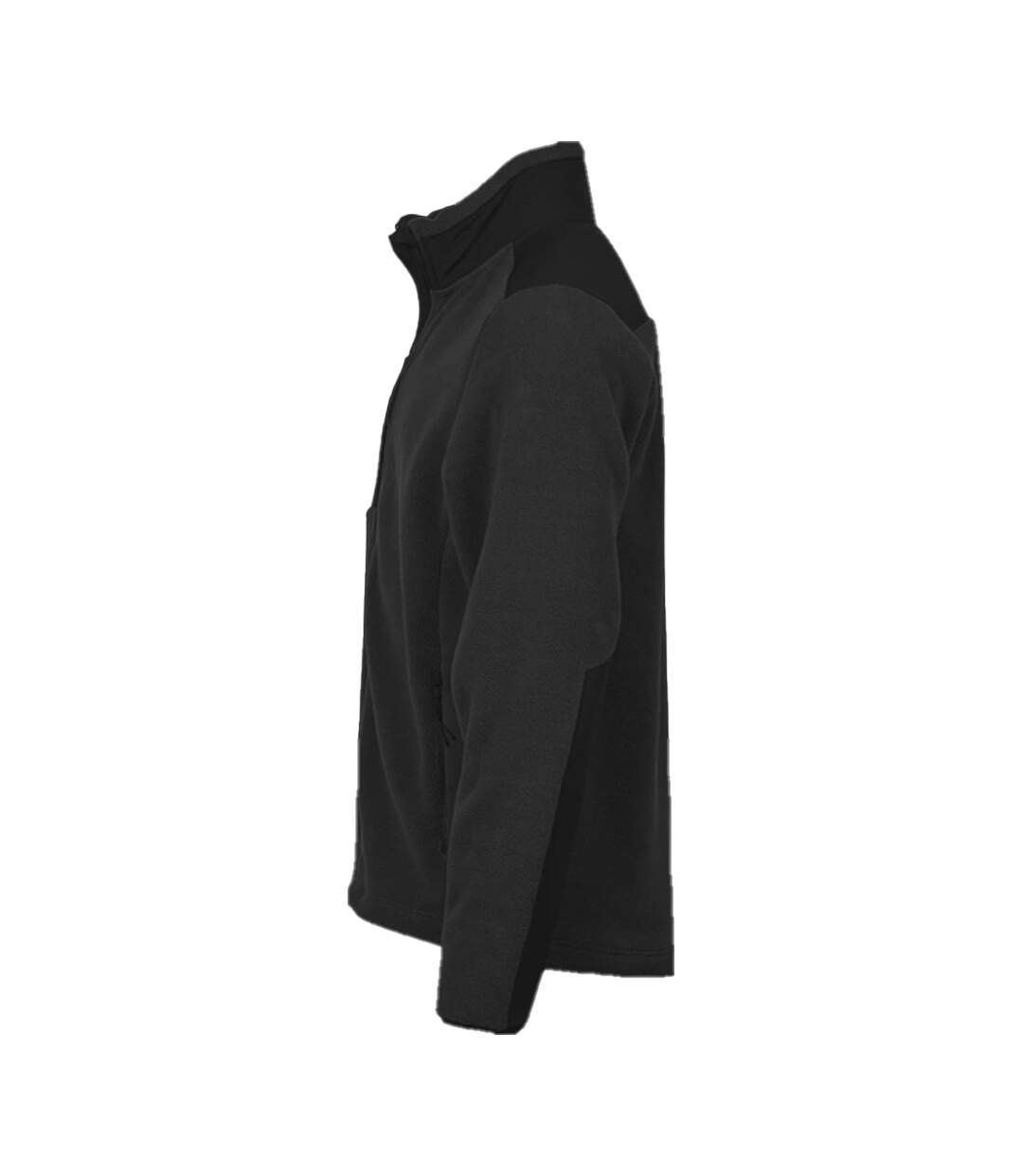 Mens Mountain Fleece Jacket Black Tee Jays-3