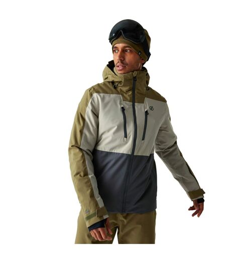 Blouson De Ski Baseplate Homme Olive Blanc Cassé Dare 2B