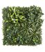 Mur Végétal Artificiel Panache 50x50cm Vert-1