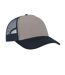 Casquette Trucker Rapper Gris Bleu Marine Atlantis Headwear-1