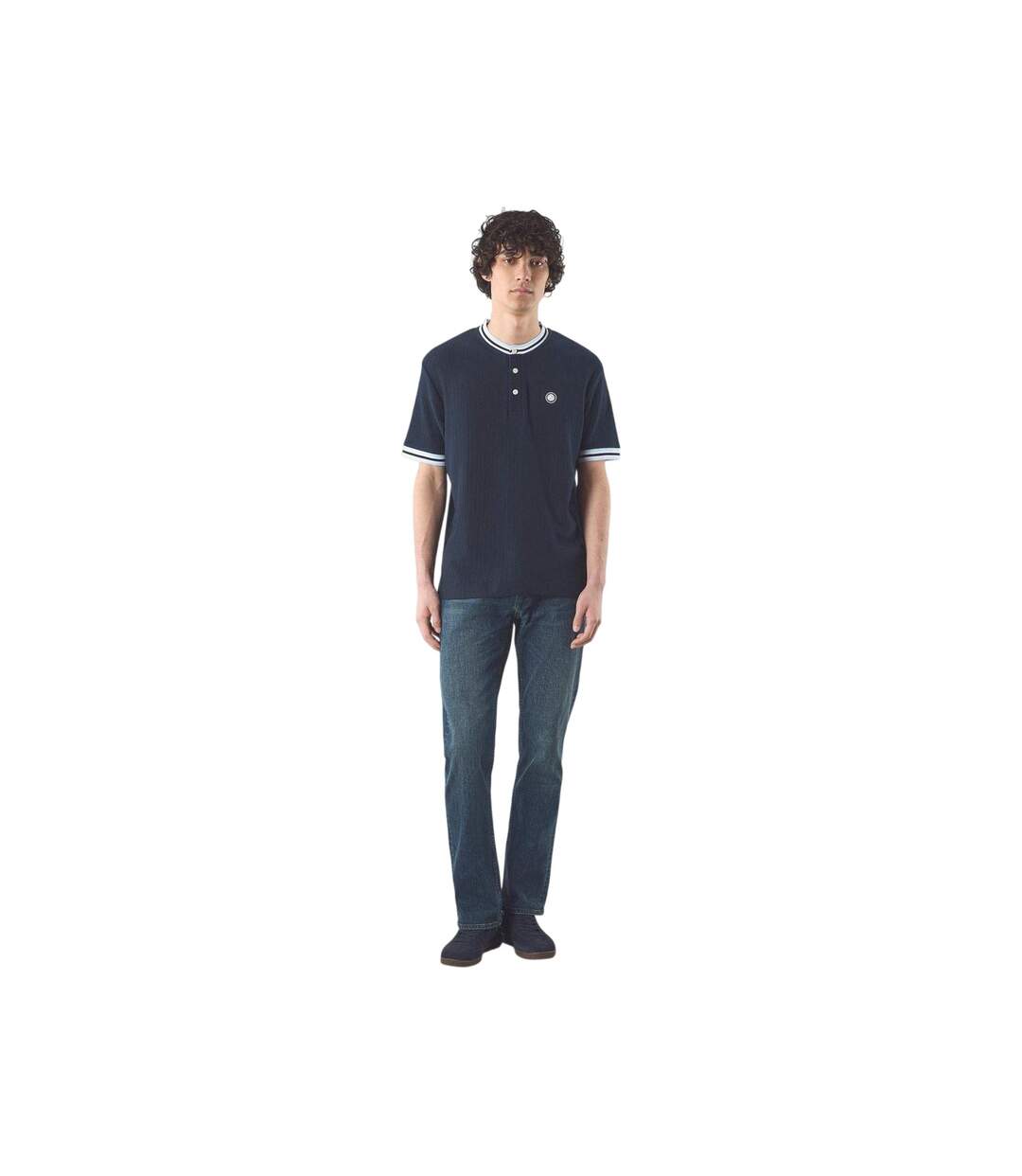 T-shirt Cressa Homme Bleu Marine Pretty Green-1