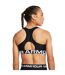Womens/ladies Heatgear Sports Bra Black Under Armour-3