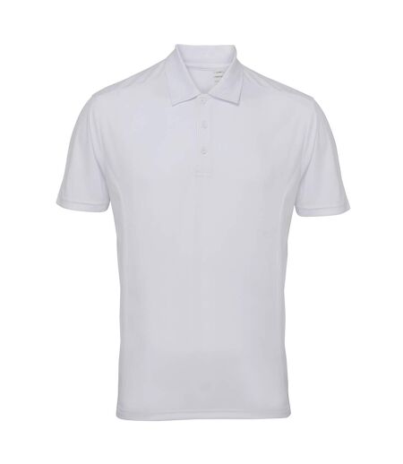 Polo à manches courtes homme blanc Tri Dri