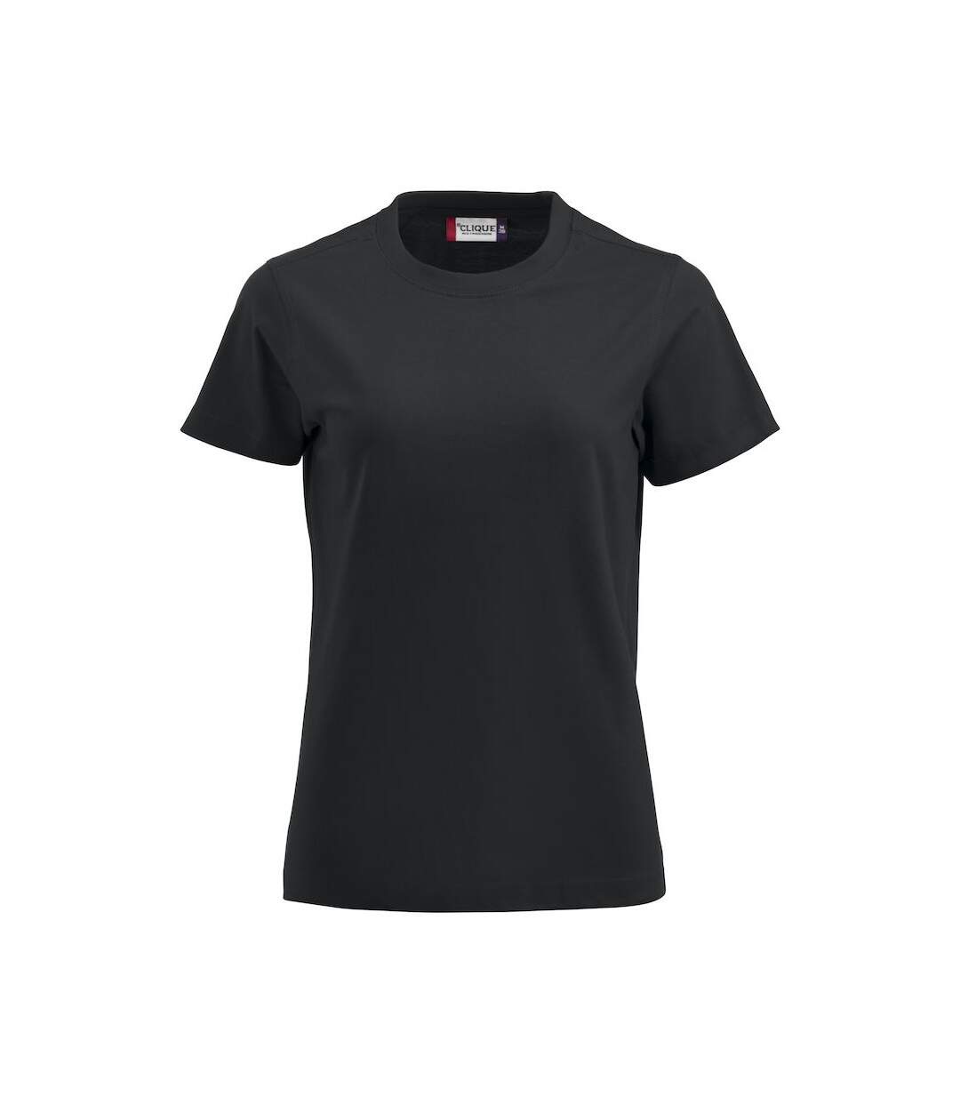 T-shirt premium femme noir Clique-1