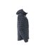 Womens/ladies Hudson Padded Jacket Dark Navy Clique-4