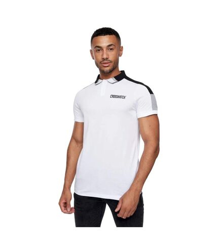 Crosshatch Mens Cramsures Polo Shirt (White)
