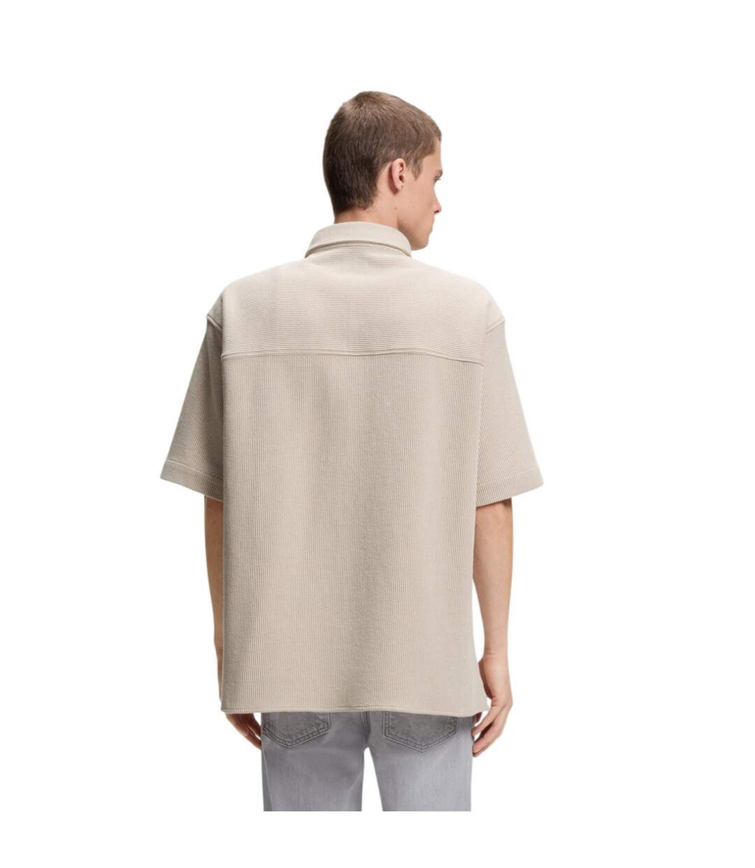 Chemise Ebaffino Homme Blanc Hugo-3