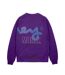 Sweat Motif/style Pochoir Homme Violet Money-2