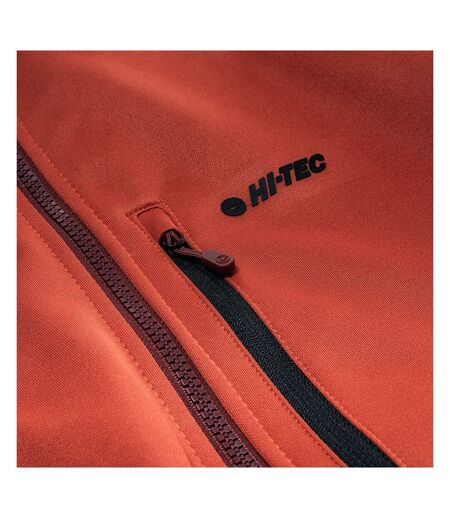 Veste À Capuche Camil Homme Rouge Brique Thé Rooibos Hi-Tec