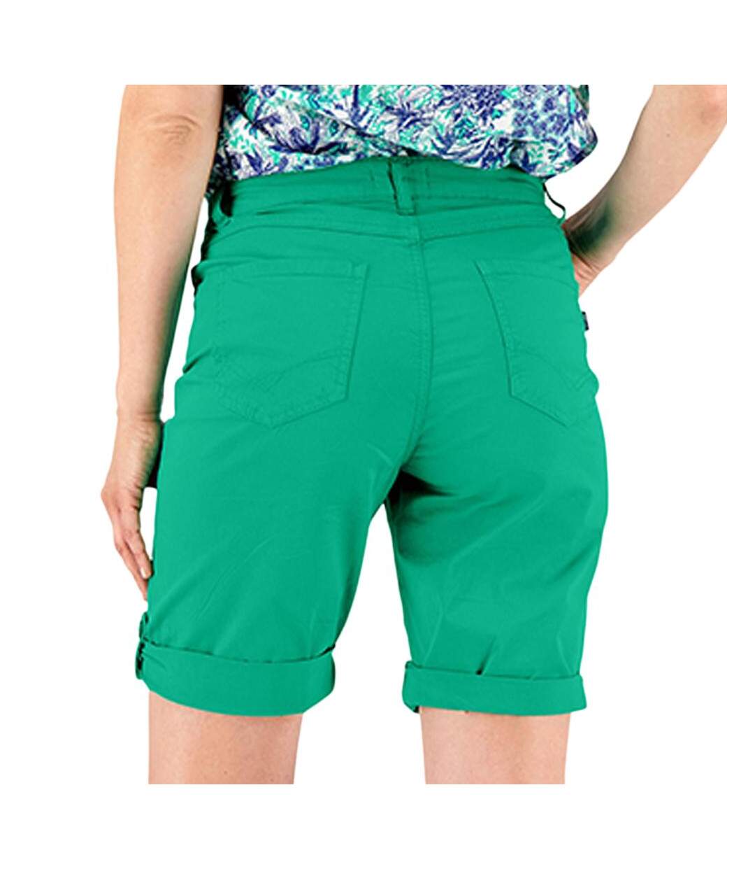 Bernuda vert femme tbs  santamid - 36-2