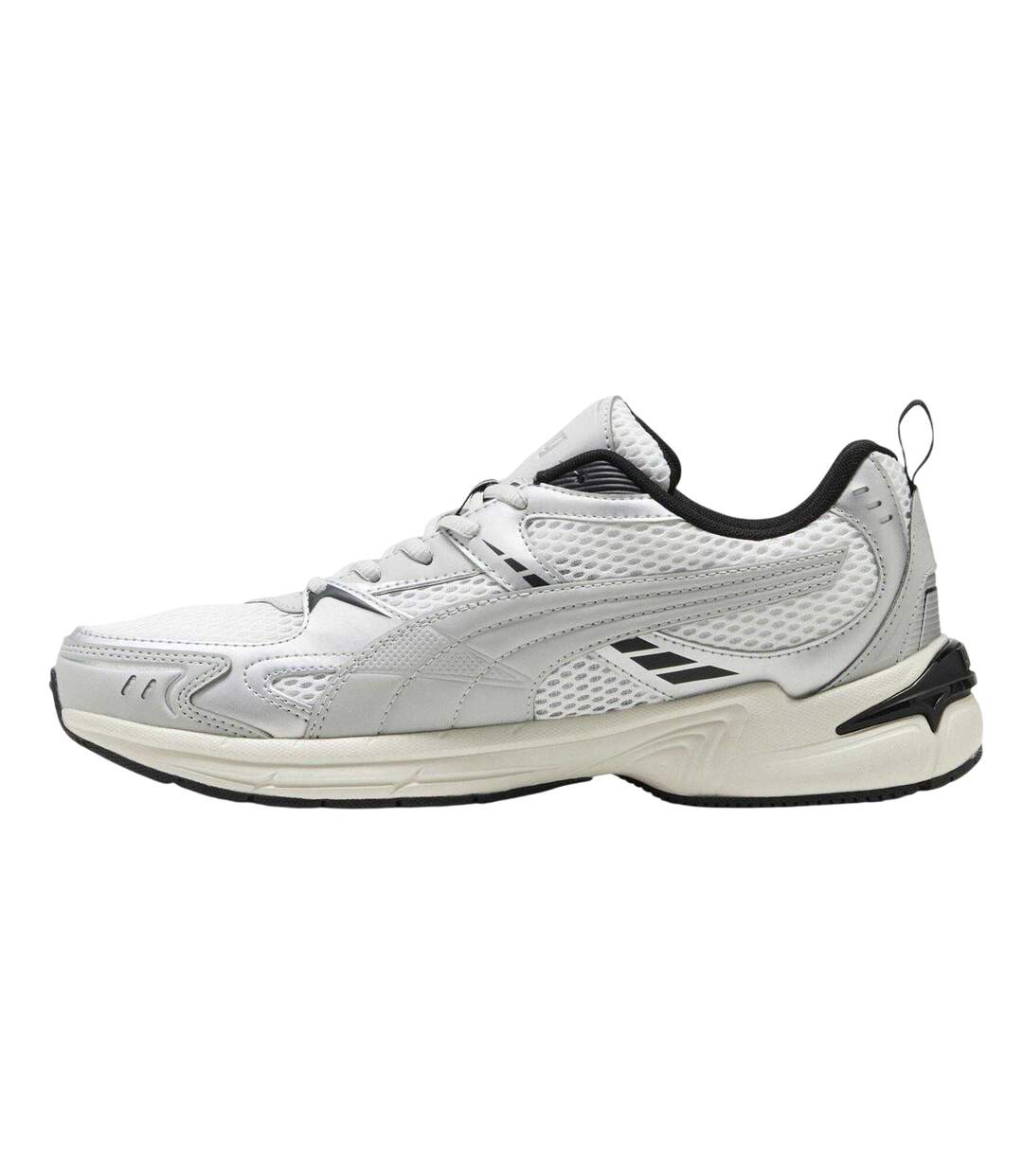 Mens Mileniot 2000 Padded Collar Trainers White Grey Black Puma-2