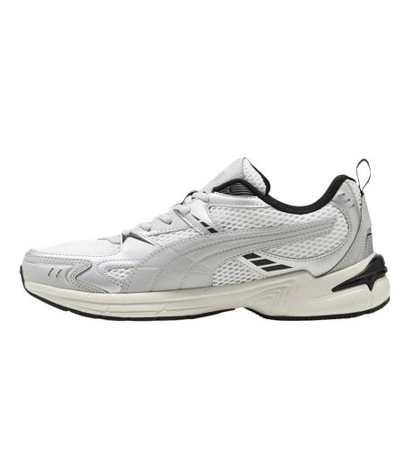 Mens Mileniot 2000 Padded Collar Trainers White Grey Black Puma