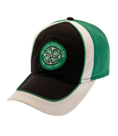 Celtic FC - Casquette de baseball TECH (Vert / Blanc / Noir) - UTTA8579
