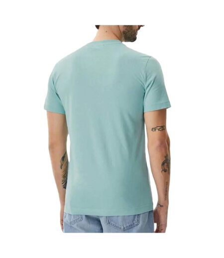 T-Shirt turquoise homme calvin klein jeans label