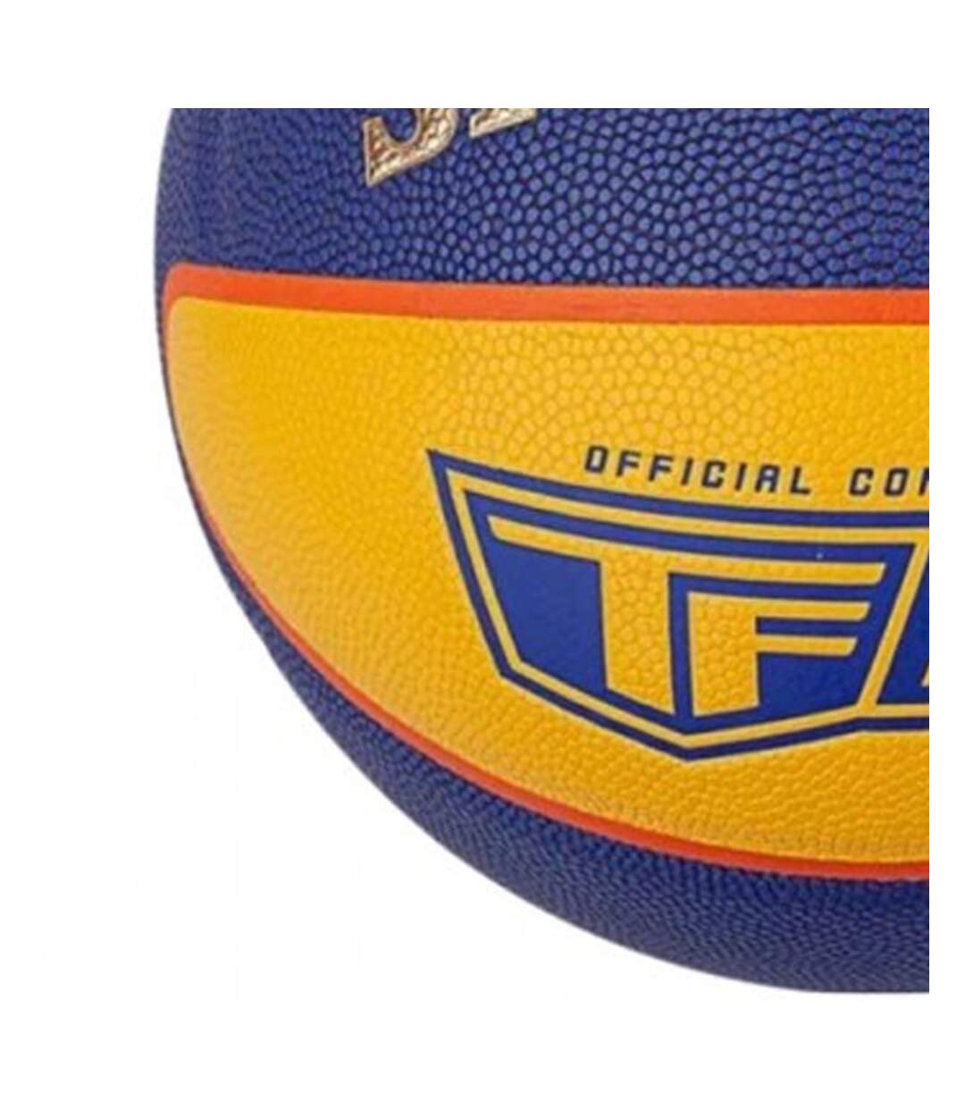 Ballon De Basket Tf-33 Official Taille 6 Jaune Spalding-3