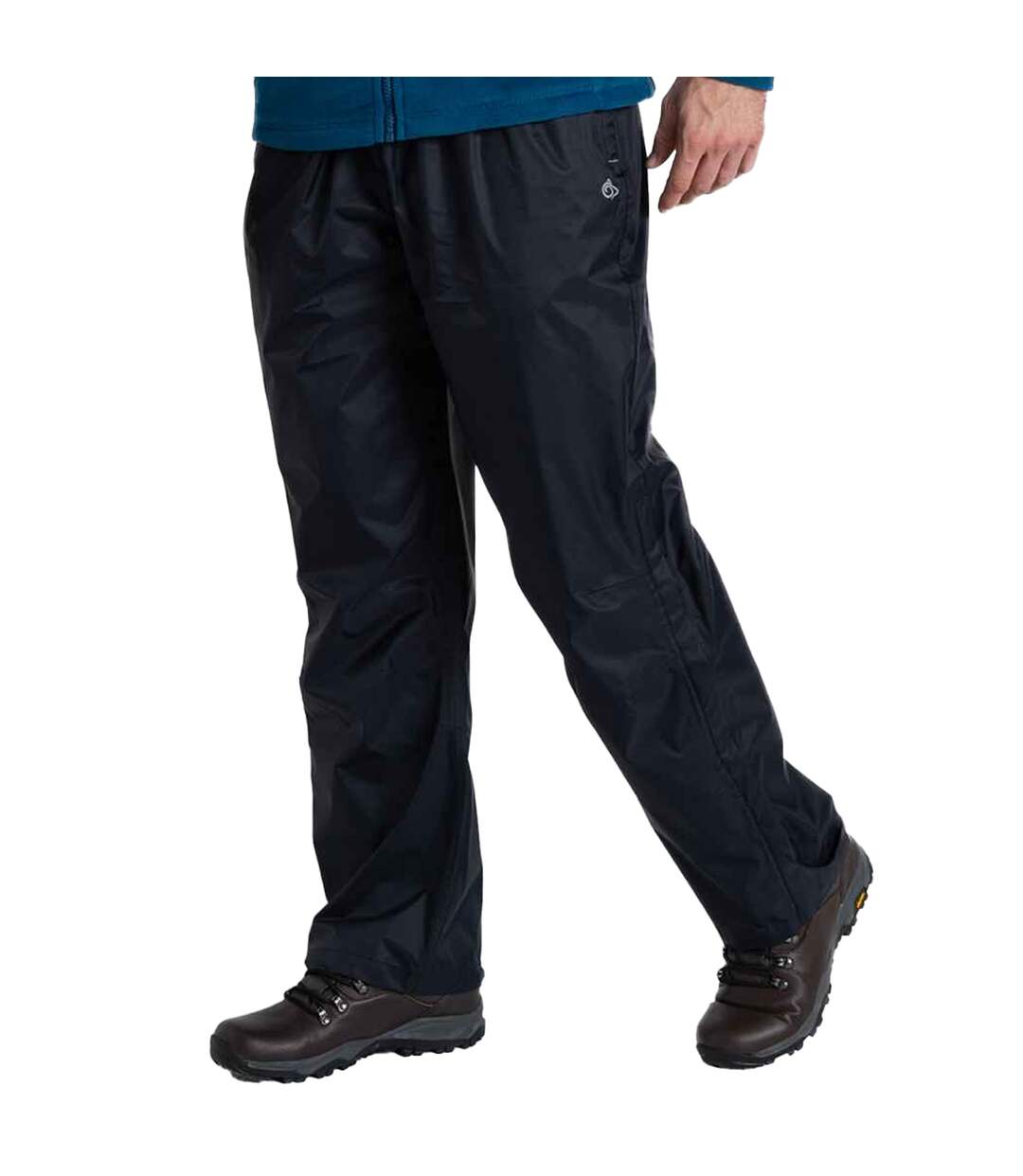 Pantalon De Pluie Adulte Bleu Marine Foncé Craghoppers-1
