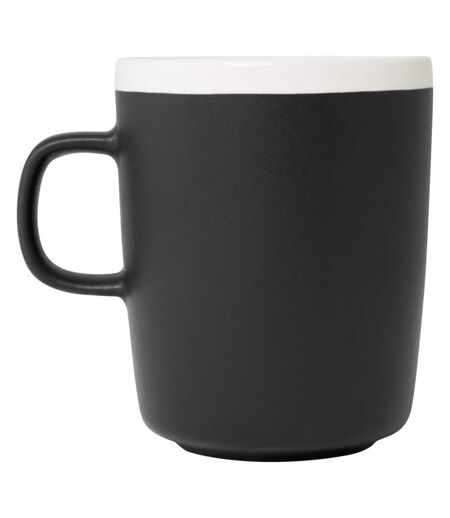 Lilio Ceramic 10.4floz Mug (Solid Black) (One Size) - UTPF4324