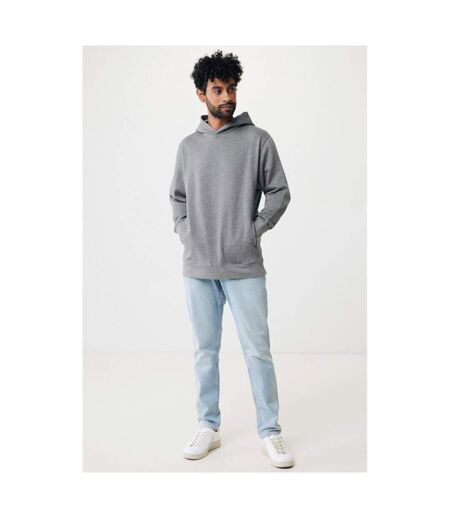 Unisex Adult Yengo Recycled Cotton Side Pocket Hoodie Red Iqoniq