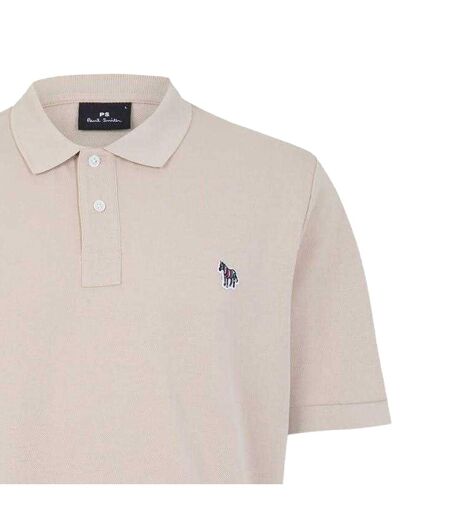 Polo Motif/style Zèbre Homme Bleu Beige Paul Smith