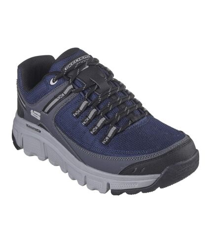 Mens summit outdoor trainers grey/navy Skechers