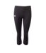 Womens/ladies Vapodri Capri Leggings Jet Black Canterbury-1
