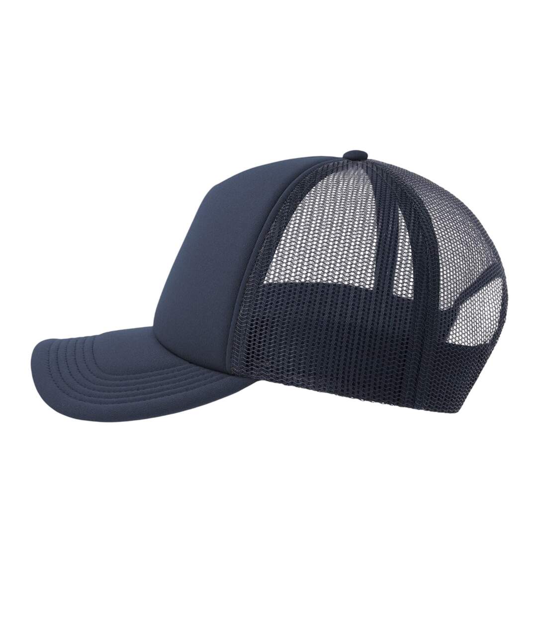Casquette Trucker Motif/style 5 Panneaux Rapper-s Adulte Bleu Marine Atlantis-3