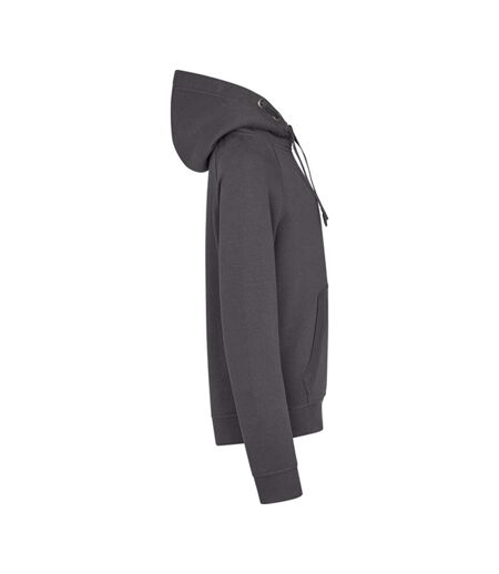 Sweat À Capuche Avec Cordons Premium Enfant Gris Foncé HRM