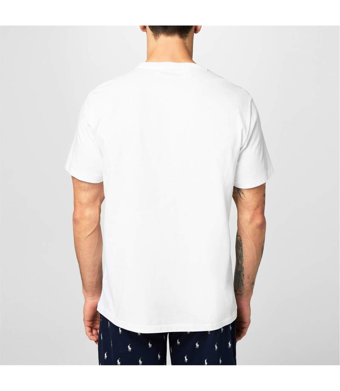 Mens Polo Logo T-shirt White Ralph Lauren-3
