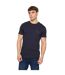 Mens Carritore T-shirt Navy Crosshatch-2