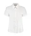 Chemisier Manches Courtes Femme Blanc Kustom Kit-1