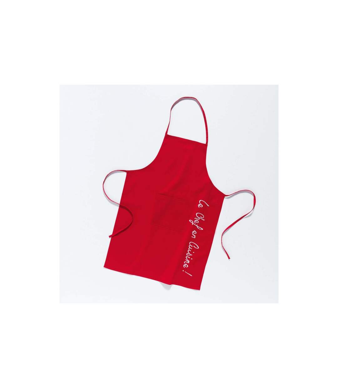 Tablier de Cuisine Cuistot 84cm Rouge-2